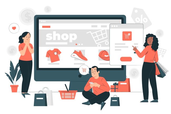 E-Commerce illustration