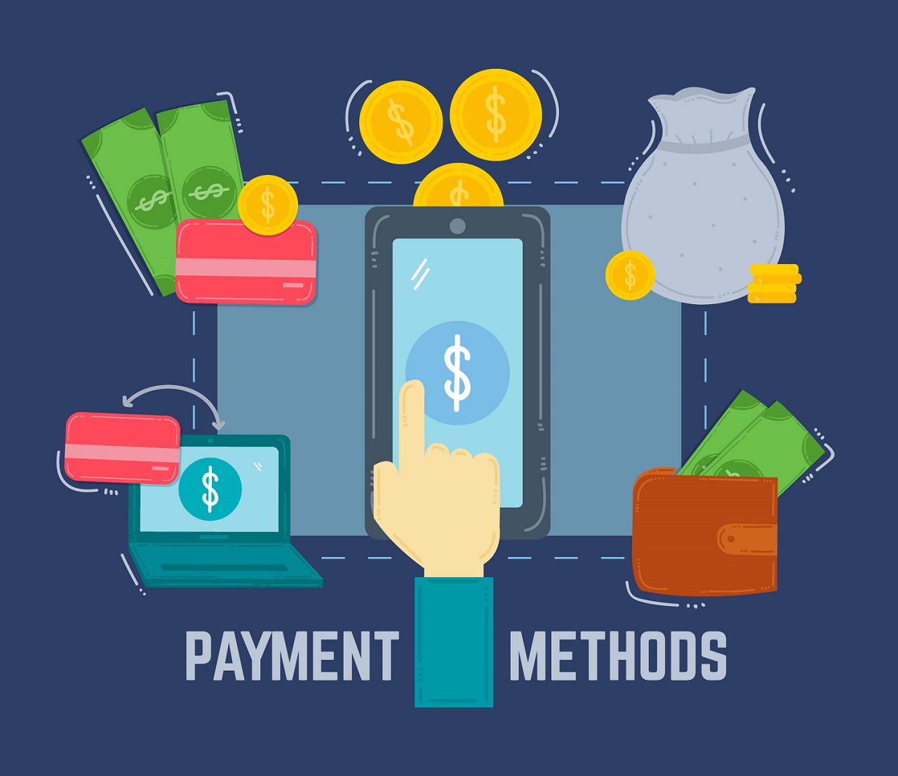 payment methods illustration