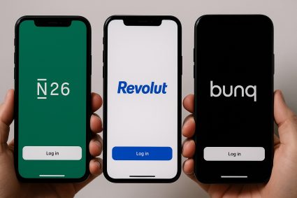 Mobile Banking Apps im Duell: N26 vs. Revolut vs. bunq