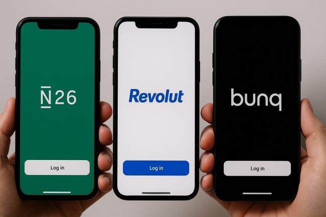 N26 vs. Revolut vs. bunq: Der ultimative Mobile Banking App Vergleich