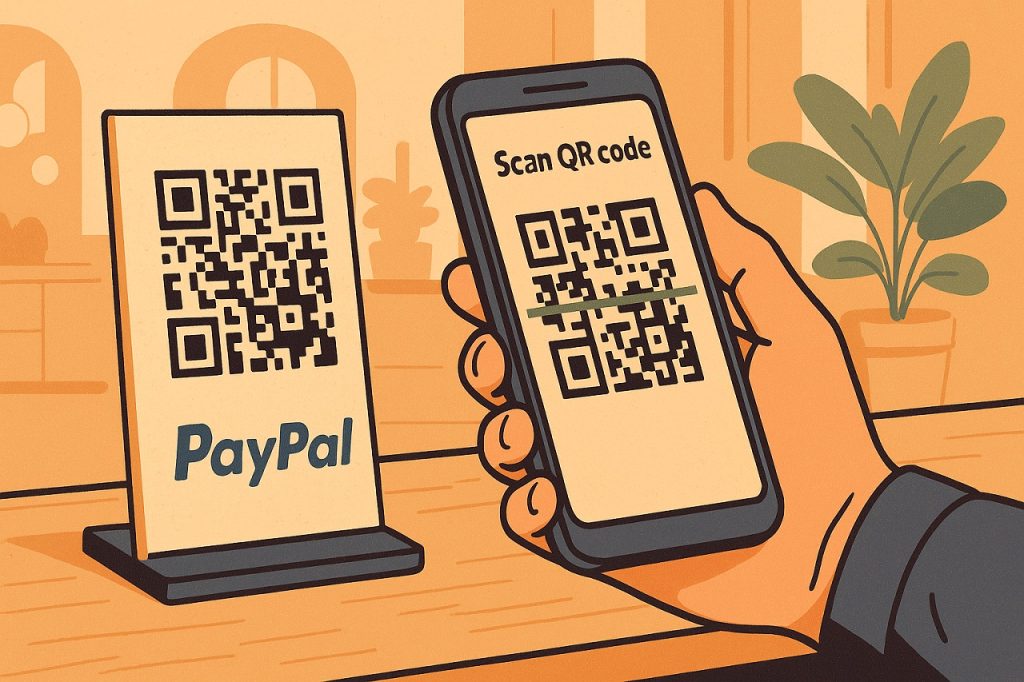 QR-Code-Zahlung mit PayPal