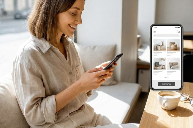 Mobile Commerce Smartphone Shopping Deutschland 2026