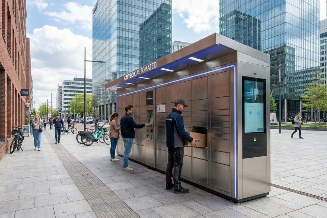 Smarte Paketboxen Last Mile Logistik Deutschland