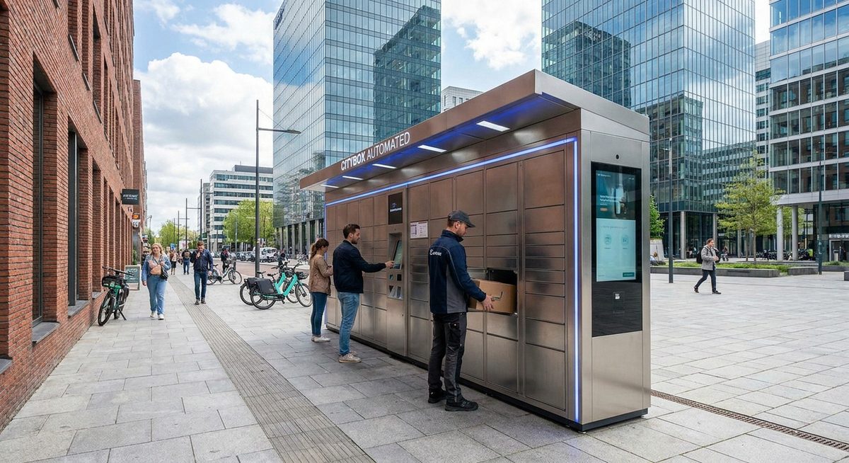 Smarte Paketboxen Last Mile Logistik Deutschland