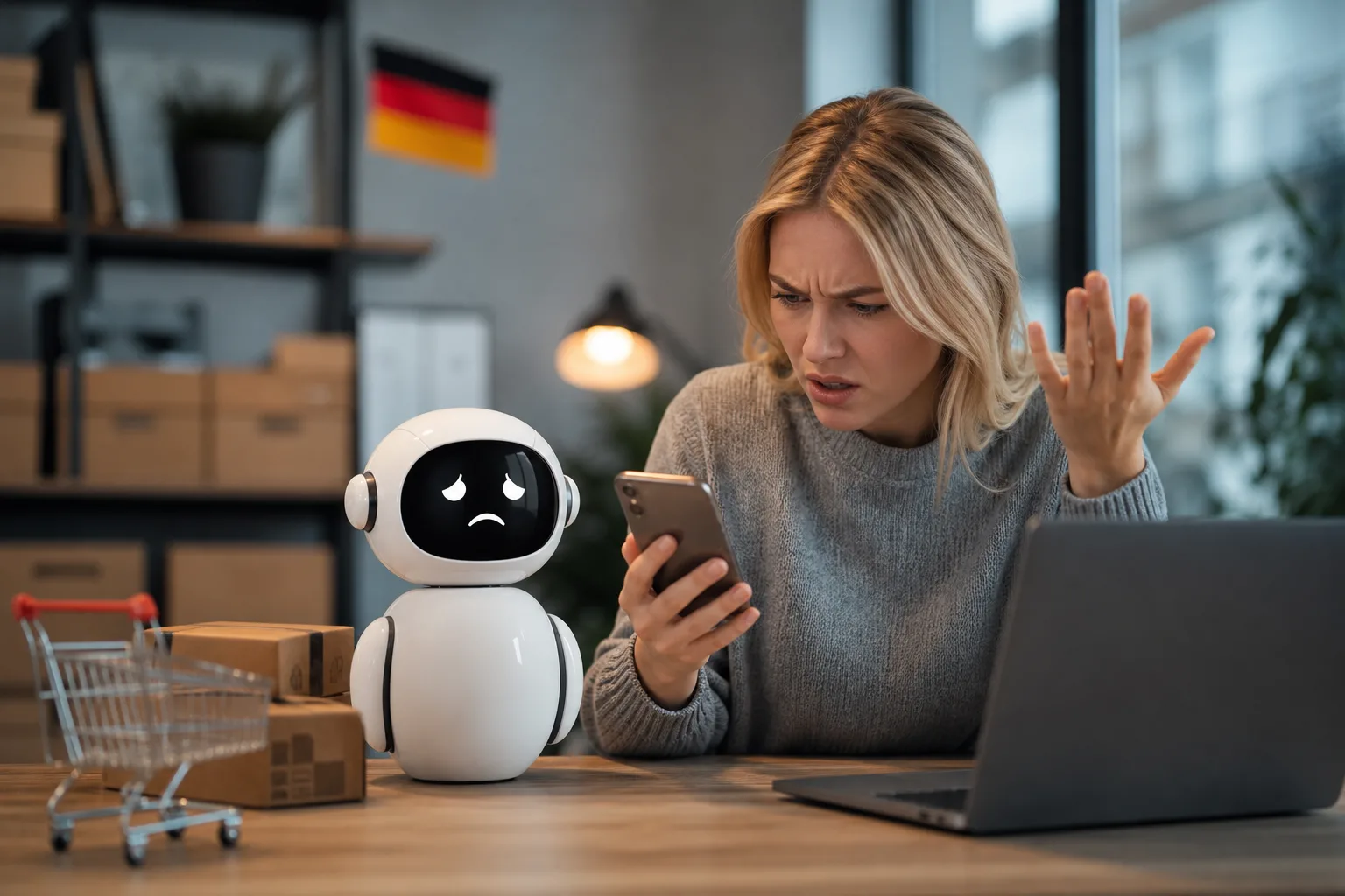 Studie enthüllt: Warum 10 von 11 E-Commerce-Chatbots Kunden frustrieren
